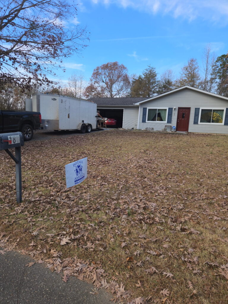 House with windows completed by Install America