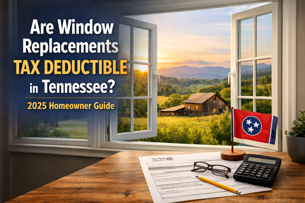 are window replacements tax deductible in tennessee banner